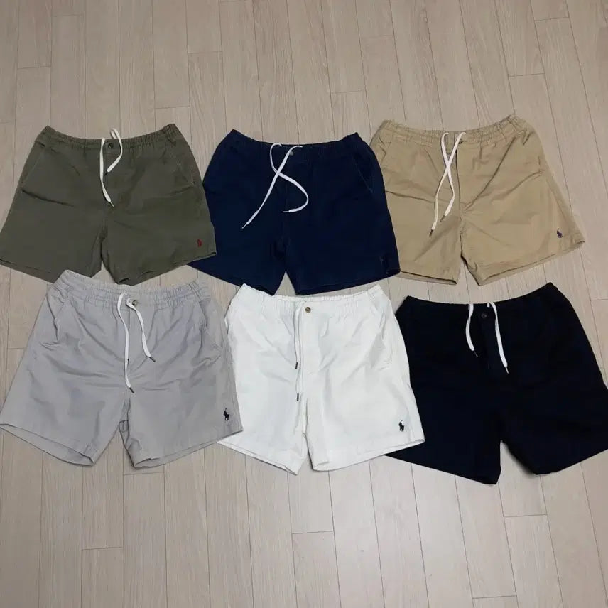 [BUNJANG] Polo Ralph Lauren Prepster Shorts Bundle Set Size S / (S급) 폴로 랄프포렌 프렙스터 S사이즈 6장 일괄 판매합니다.