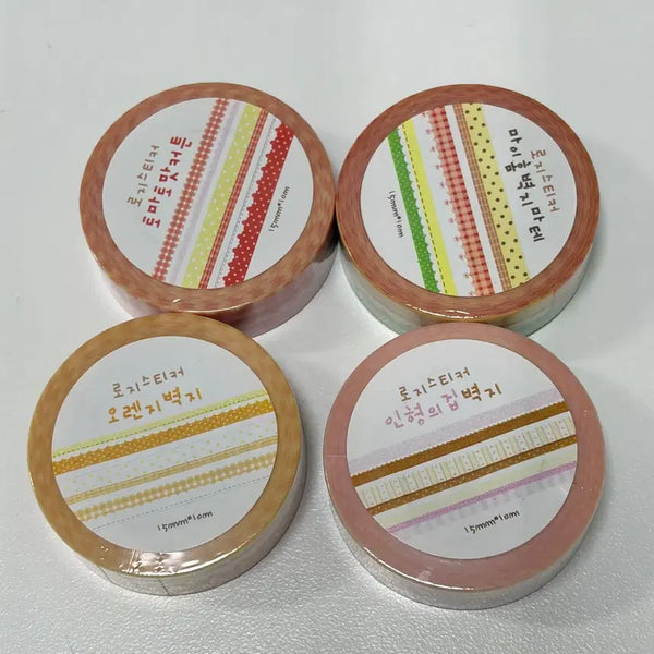 [BUNJANG] Logi Sticker Full Deco Tape Set / 로지스티커 통마테 원가이하 판매