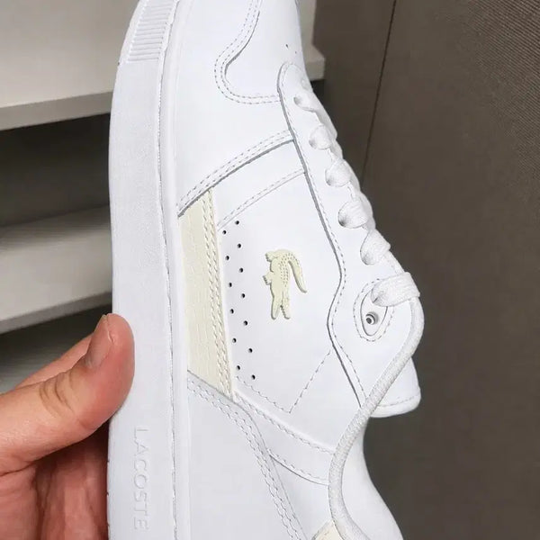 [BUNJANG] Lacoste White Sneakers Women's / 라코스테 스니커즈 화이트 (여성 베스트 니트 선물드려요