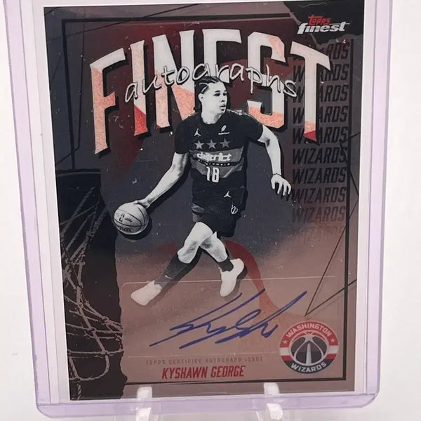 [BUNJANG] Finest Washington Keshonjoji Otto Raw Card / [오토] 파이니스트 워싱턴 키숀조지 오토