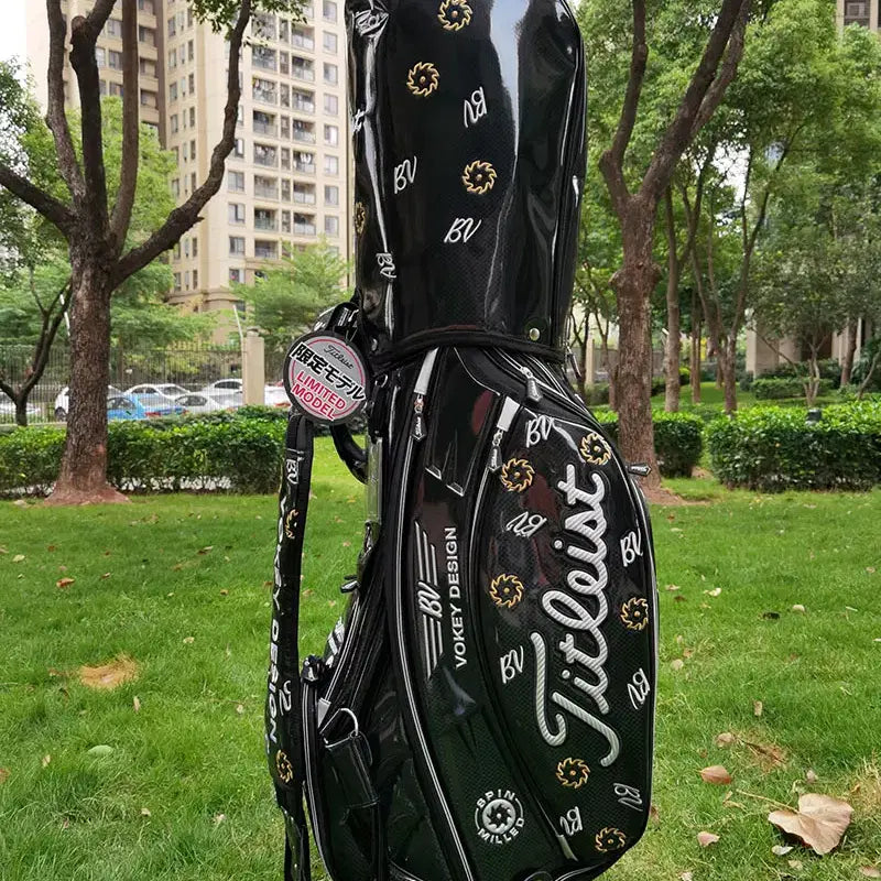 [BUNJANG] Pro Caddy Bag (Black) / 골프백 프로 캐디백(블랙)