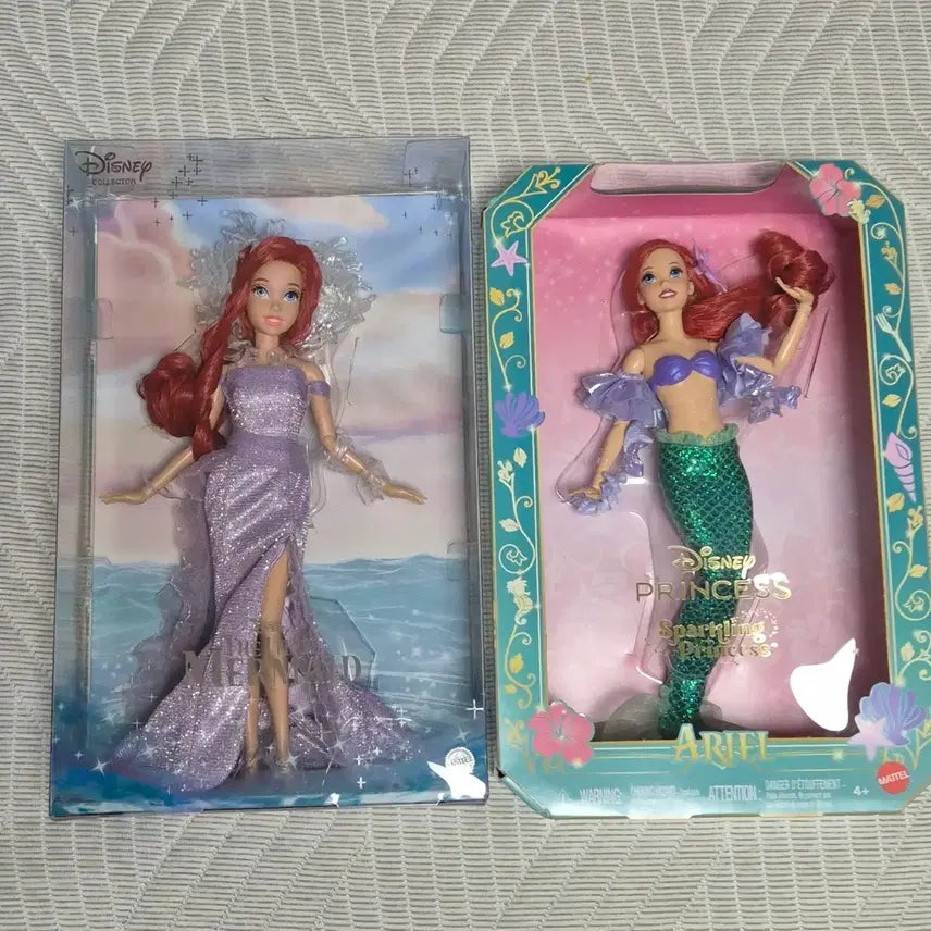 [BUNJANG] Disney The Little Mermaid Barbie Collection Bundle Set / 인어공주 바비 컬렉션 일괄