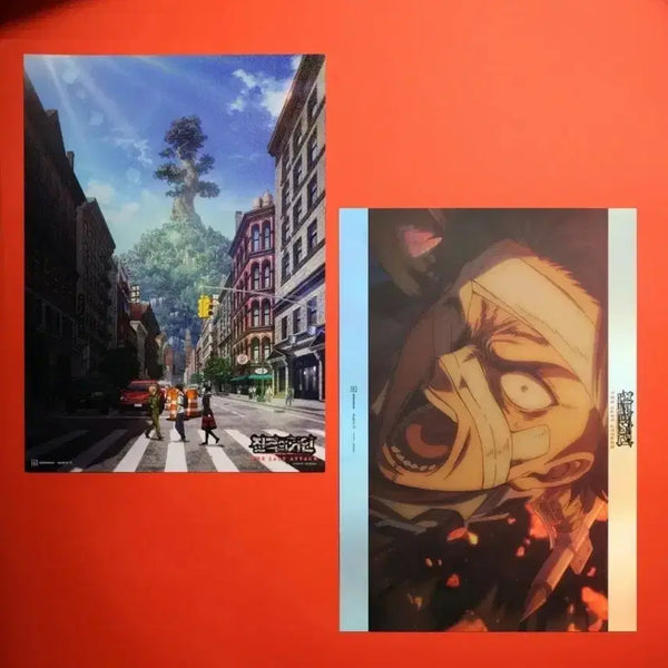 [BUNJANG] Attack on Titan 2nd Artgraphy Poster / 진격의 거인 2차 아트그라피 포스터 판매