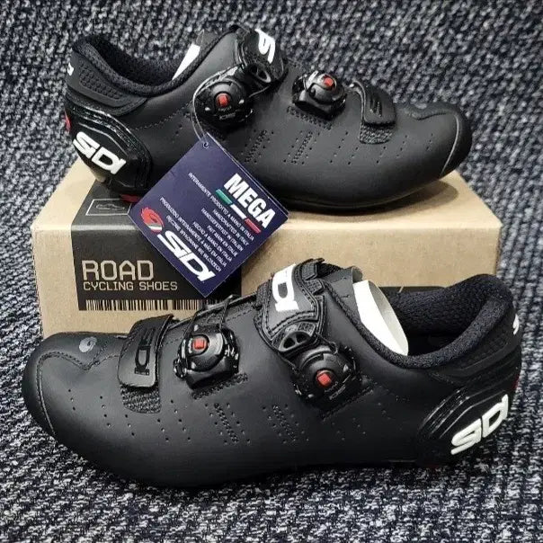 [BUNJANG] SIDI Ergo 5 Matt Mega Fit Carbon Road Cycling Shoes (EUR 40M) / SIDI 시디 최상급 카본 로드클릿슈즈 새제품