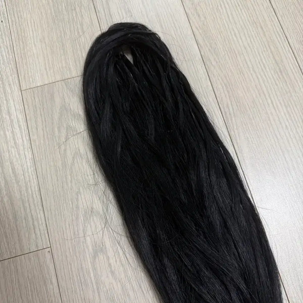 [BUNJANG] 22-inch Black Clip-in Hair Extensions / 붙임머리 22인치 판매