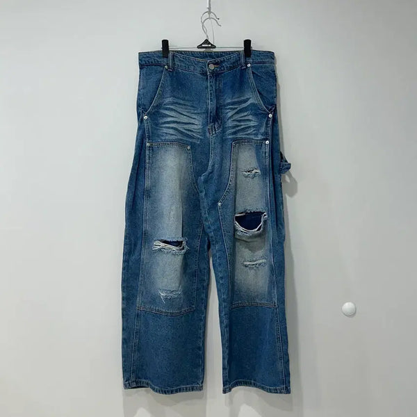 [BUNJANG] TRILLION Blue Denim Jeans L / TRILLION 트릴리온 청바지