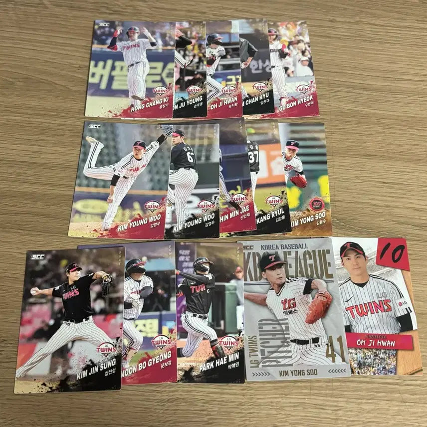 [BUNJANG] LG Twins KBO Photocard Bundle Set / LG 트윈스 엘지 kbo 포토카드 일괄