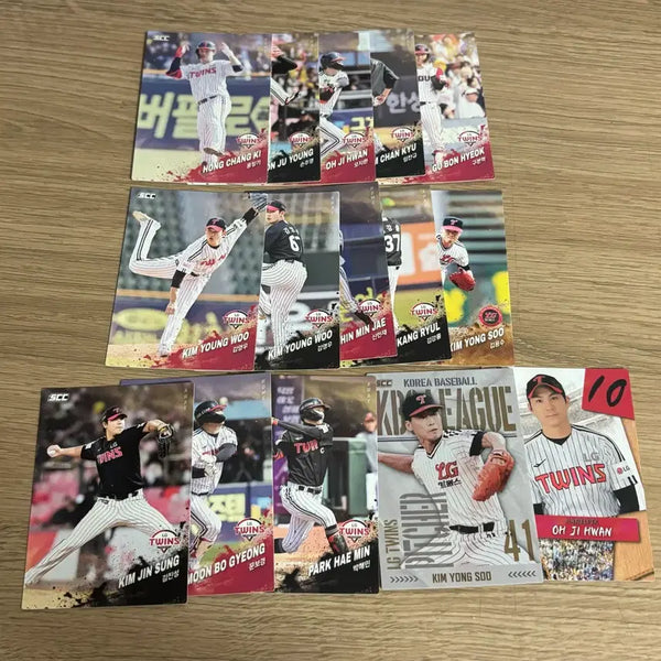 [BUNJANG] LG Twins KBO Photocard Bundle Set / LG 트윈스 엘지 kbo 포토카드 일괄