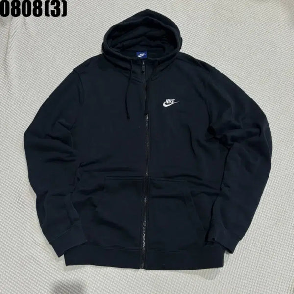 [BUNJANG] Nike Black Hooded Zip-Up Sweatshirt M / 나이키 후드집업 블랙 m 8/8