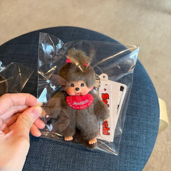 [BUNJANG] Monchhichi Mini Keychain Girl / [새상품] 몬치치 미니키체인 여아