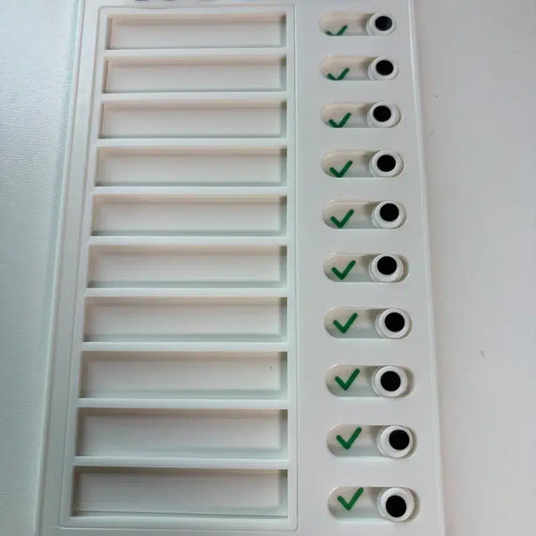 [BUNJANG] White To-Do List Memo Board / (새상품) 화이트 투두리스트 메모보드