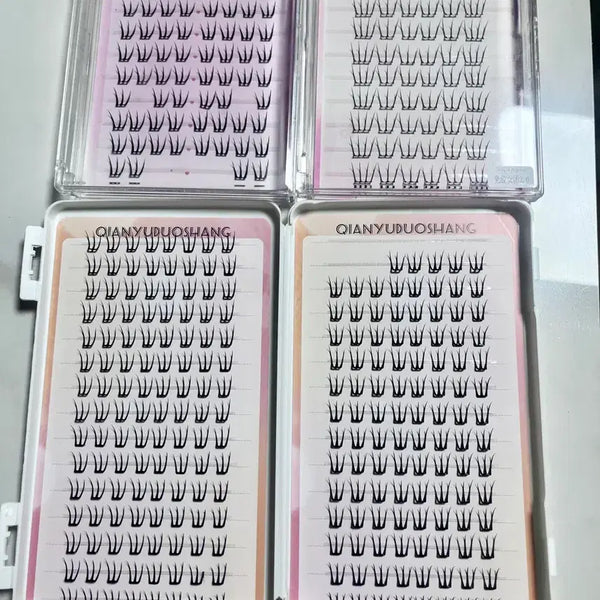 [BUNJANG] Atopos No-Glue Eyelashes Bundle Set / 일괄)아토포스 노글루 속눈썹 초경량 아이돌 속눈썹 대용량 코링코 톡톡하라 뮤즈