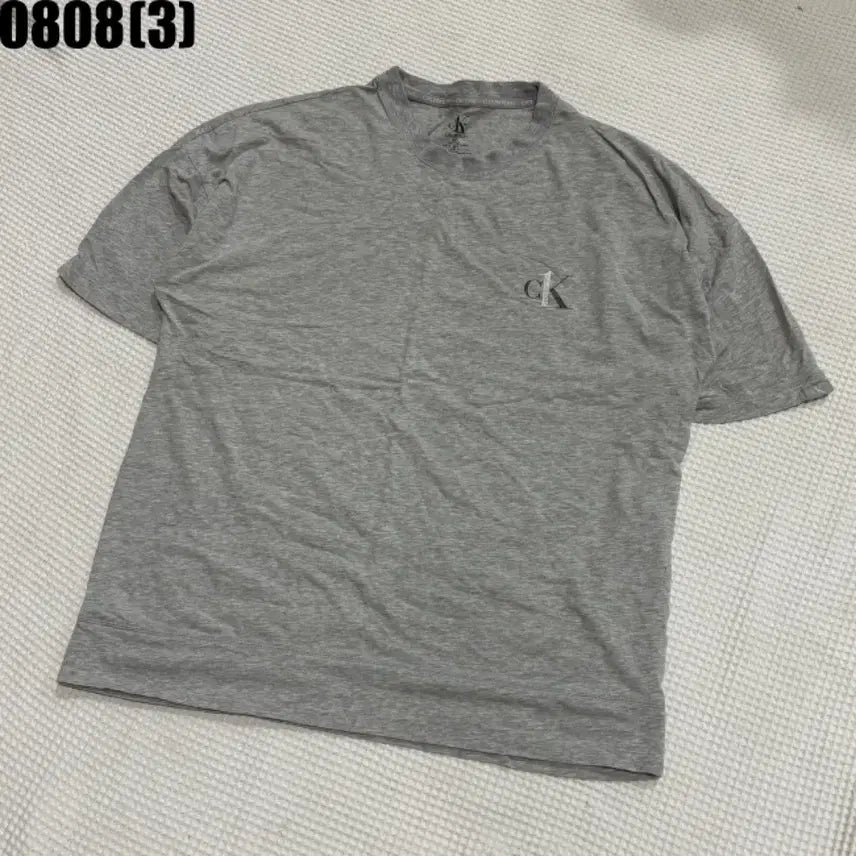 [BUNJANG] Calvin Klein Short Sleeve T-Shirt Grey M / 캘빈클라인 반팔 티셔츠 그레이 m 8/8