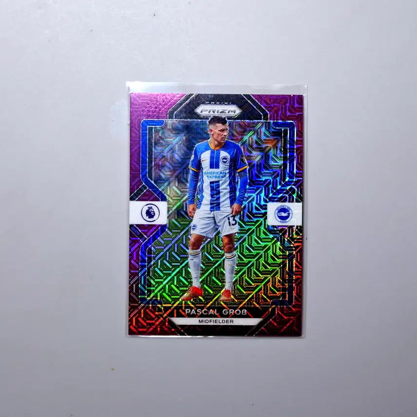 [BUNJANG] Pascal Gross Brighton 2023/24 Purple Mojo Prism Card / PL 파스칼 그로스 20한정 퍼플모조 프리즘 브라이튼 해외축구