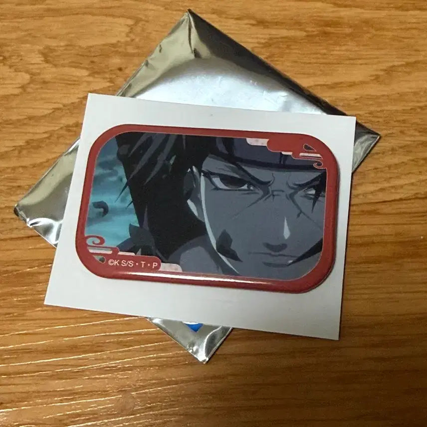 [BUNJANG] Naruto Uchiha Itachi Square Can Badge / 나루토 우치하 이타치 사각 스퀘어 캔뱃지