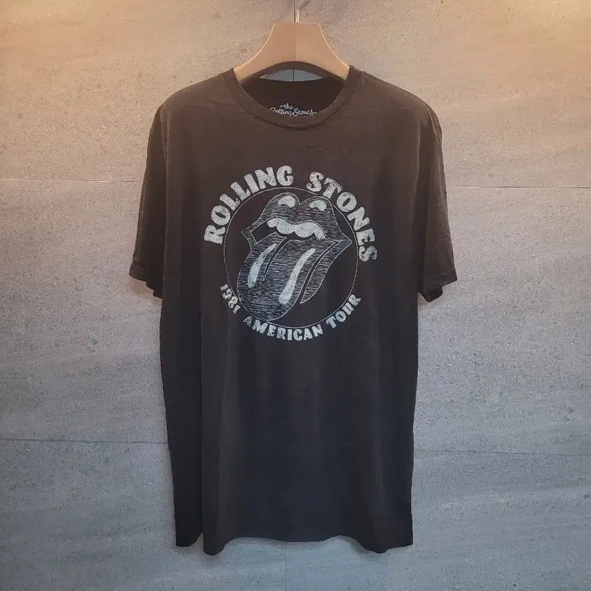 [BUNJANG] Rolling Stones 1981 American Tour T-Shirt / 롤링스톤즈 1981 아메리칸 투어 반팔티.