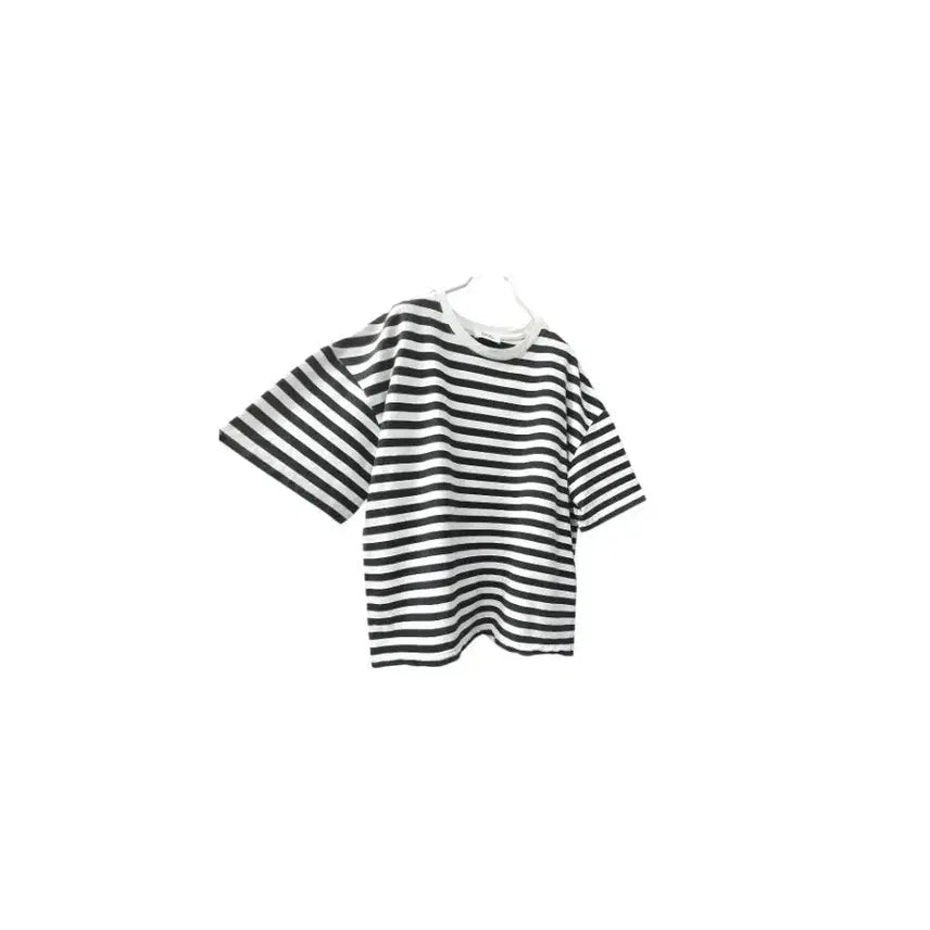[BUNJANG] COS Stripe Oversized Half Sleeve T-Shirt / 코스 스트라이프 오버핏  반팔 티셔츠