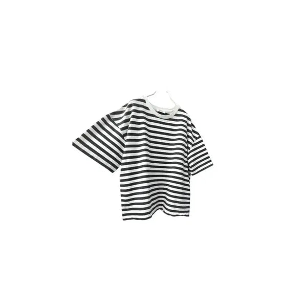 [BUNJANG] COS Stripe Oversized Half Sleeve T-Shirt / 코스 스트라이프 오버핏  반팔 티셔츠
