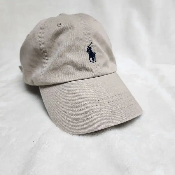 [BUNJANG] Polo Ralph Lauren Beige Cotton Twill Cap / 폴로 랄프로렌 볼캡 베이지