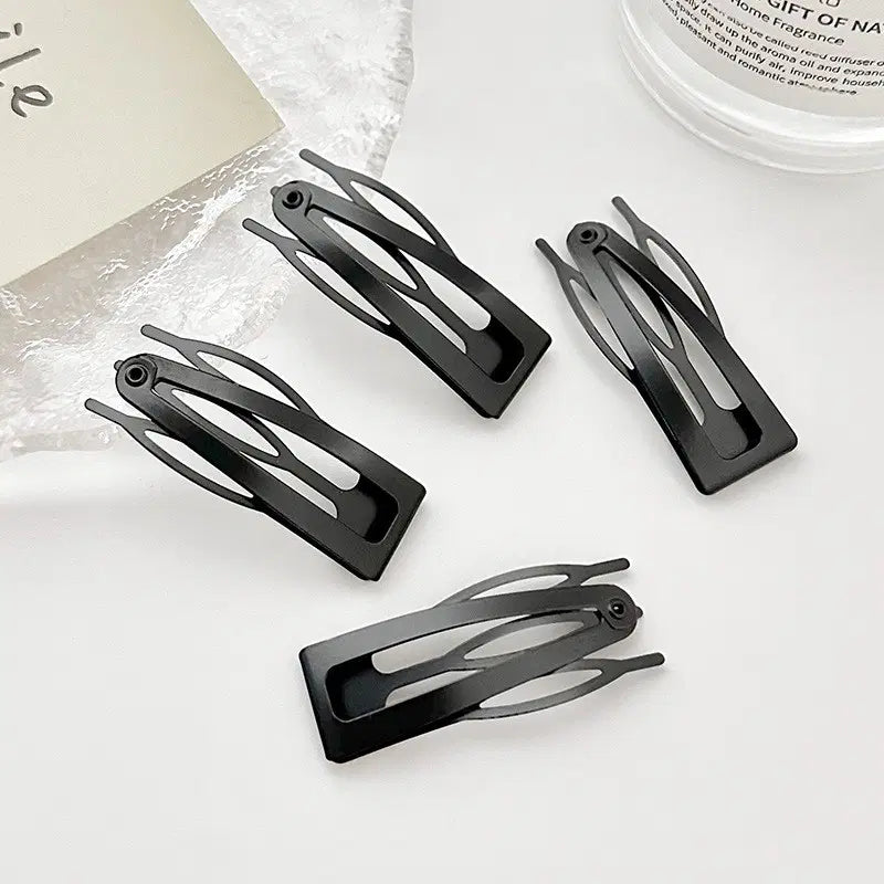 [BUNJANG] 4.5cm Snap Hair Clips (Set of 10) / 4.5cm 앞머리 똑딱핀 10개 세트