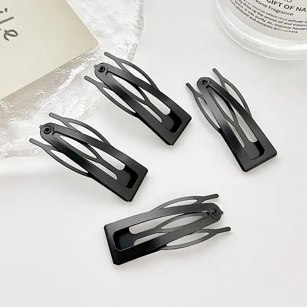 [BUNJANG] 4.5cm Snap Hair Clips (Set of 10) / 4.5cm 앞머리 똑딱핀 10개 세트