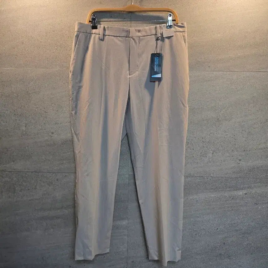 [BUNJANG] CoolMax Men's Summer Pants Beige Size 36 / CoolMax. 여름 팬츠. 미착.