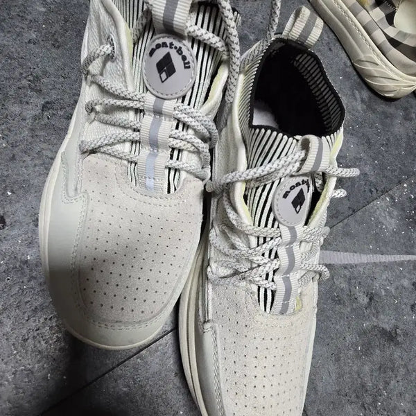[BUNJANG] Montbell White Sneakers / 몽벨 운동화 화이트236깔창없음