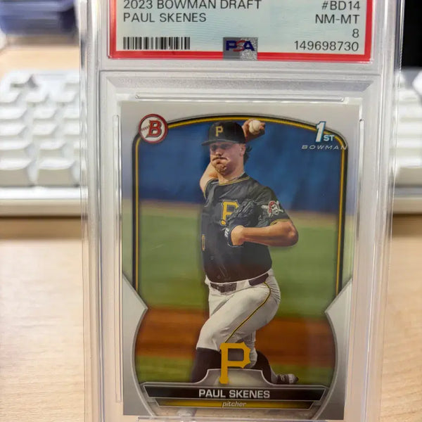 [BUNJANG] 2023 Baumann Draft Pofsky PSA 8 Graded Baseball Card / 2023 바우만 드래프트 폴스킨스 PSA8