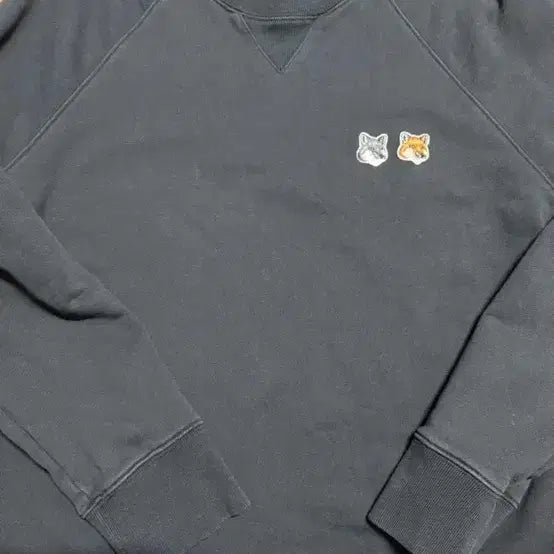 [BUNJANG] Maison Kitsuné Double Fox Sweatshirt M / 크림구매)메종키츠네 더블폭스 맨투맨M