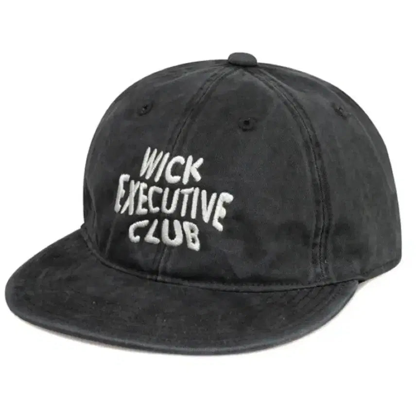 [BUNJANG] Wick Executive Club Charcoal Ball Cap / 윅 이그제큐티브 클럽 볼캡 차콜