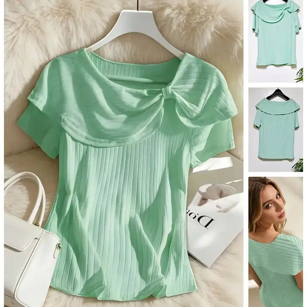 [BUNJANG] Mint Serah Blouse L / 민트색 세라 블라우스