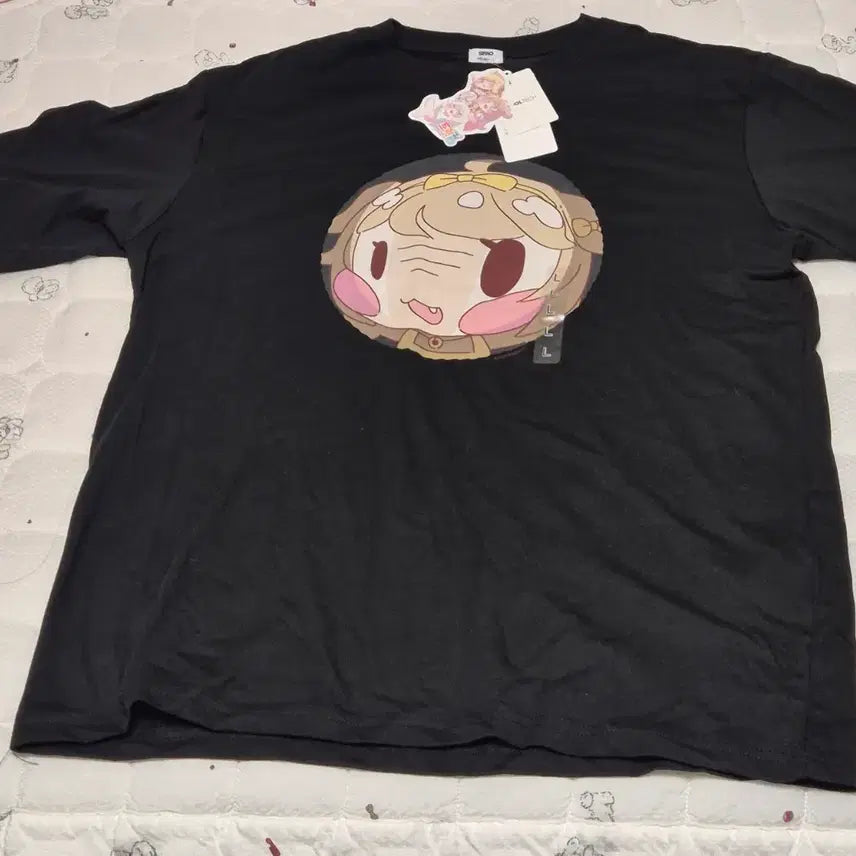 [BUNJANG] Spao Trickal Butter T-Shirt (L) / 트릭컬 스파오 버터 반팔 티셔츠 L 사이즈