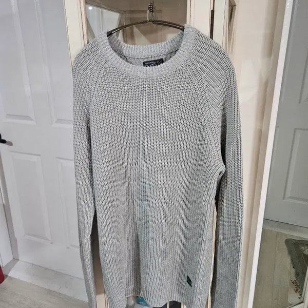 [BUNJANG] Gray Knit Sweater / 니트 그레이
