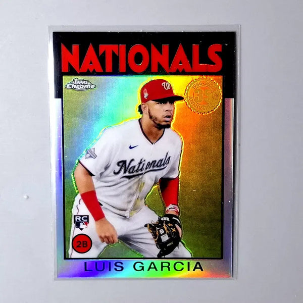 [BUNJANG] MLB Luis Garcia 2021 Topps Chrome Rookie Refractor / MLB 루이스 가르시아 루키 1986 리플렉터 2021 탑스크롬