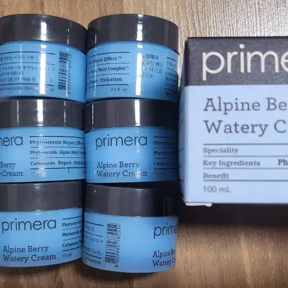 [BUNJANG] Primera Alpine Berry Watery Cream Set / (26.10 임박 새상품)프리메라 워터리 크림100ml+105ml덤