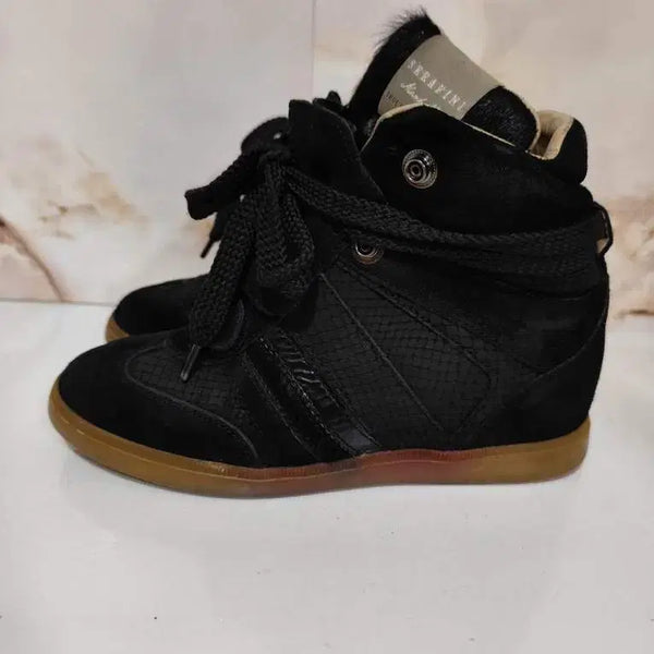 [BUNJANG] Serralini Height-Increasing Sneakers 'Bambi Beckett' (240mm) / 37 240mm 이태리 세라피니 키높이 스니커즈 바비 베켓