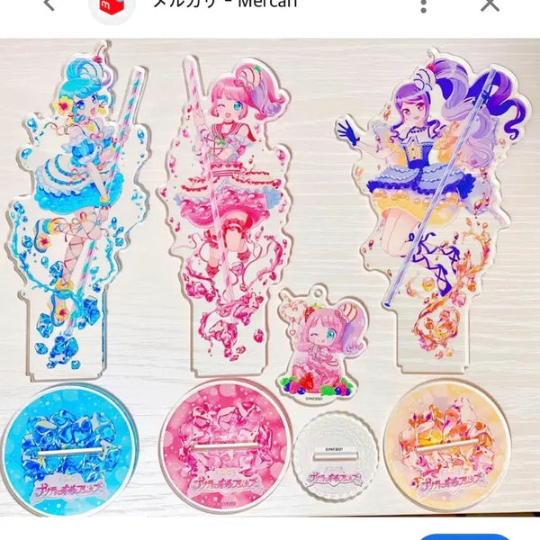 [BUNJANG] PriPara Triangle Acrylic Stand - Canon, Fin, Simone / 구함) 프리파라 트라이앵글 아크릴 스탠드 캐논 피논 주논