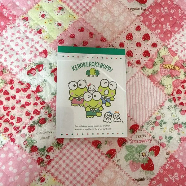 [BUNJANG] Sanrio Kerokerokeroppi Mini Memo Pad / 산리오 케로케로케로피 미니 떡메모지