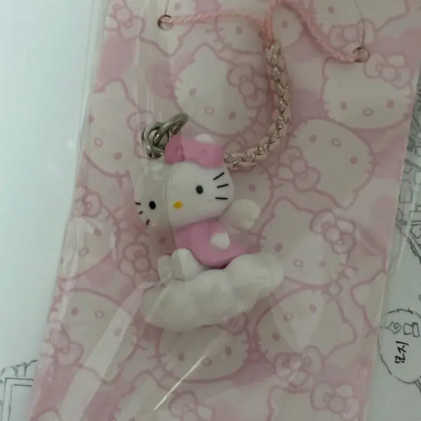 [BUNJANG] Hello Kitty 50th Anniversary Keychain / 헬로키티 50주년 키링 구탄키 양도