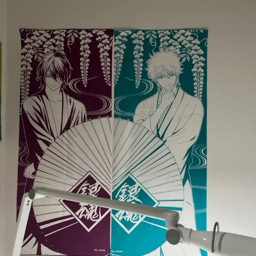 [BUNJANG] Gintama Original Art Tapestry Bundle Set / 은혼 원화 태피스트리(일괄)