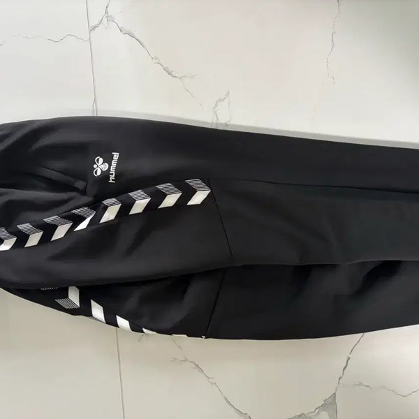 [BUNJANG] Hummel Black Training Pants Size 100 / 험멜 트레이닝 바지 블랙