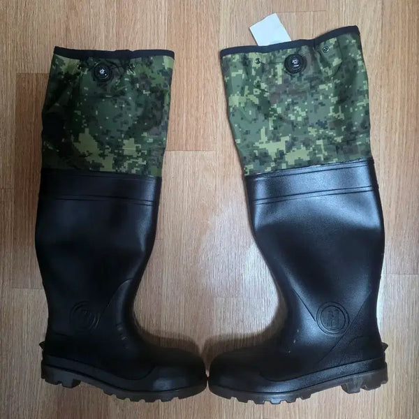 [BUNJANG] DCK Camouflage Fishing Boots / dck 카모플라쥬 장화 낚시 장화