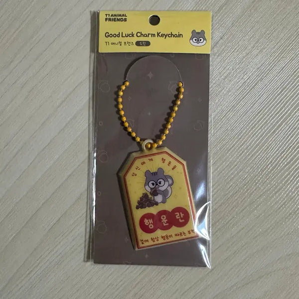 [BUNJANG] T1 Doran Charm Keychain / T1 티원 도란 부적키링 미개봉