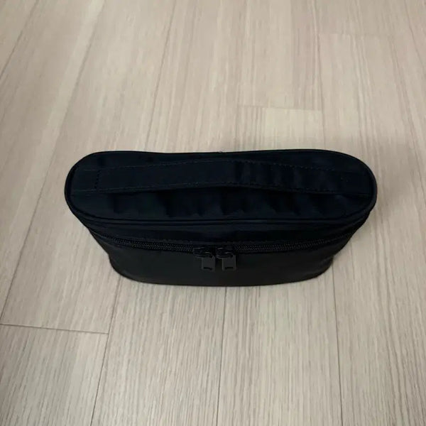 [BUNJANG] Muji Slim Black Pouch / 무인양품 슬림 블랙 파우치