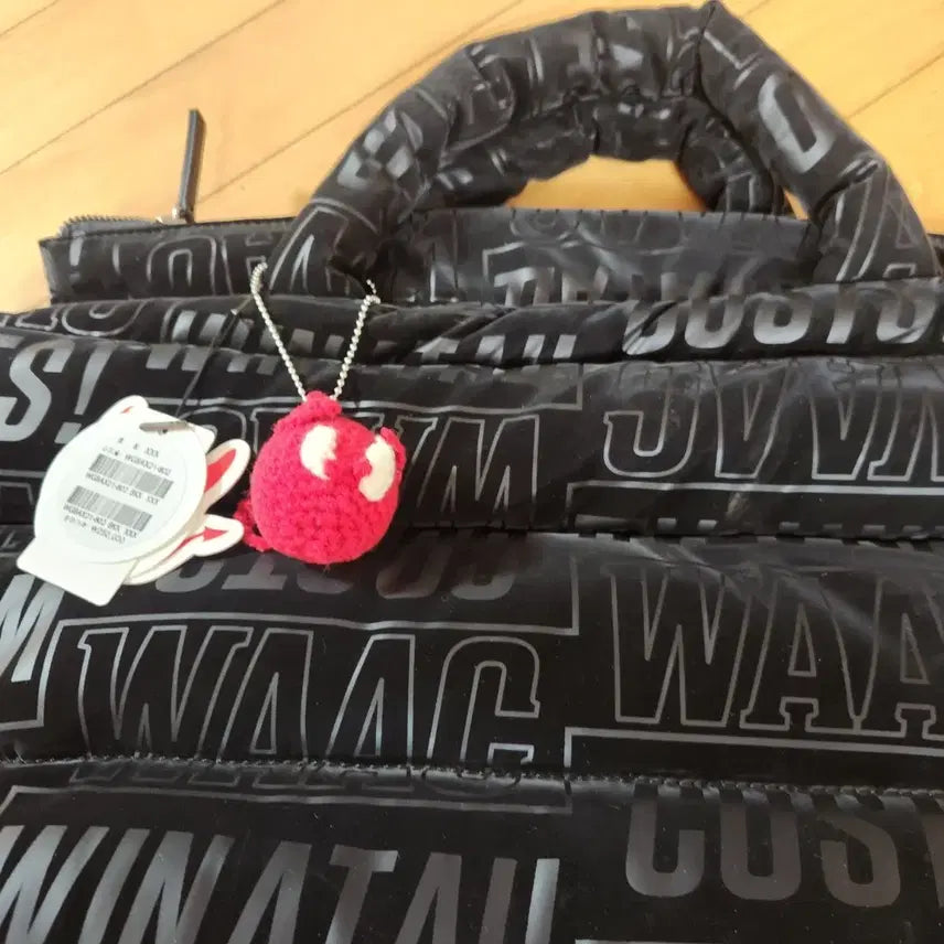 [BUNJANG] WAAG Quilted Tote Bag Black / (새상품)와아그 토트백 블랙