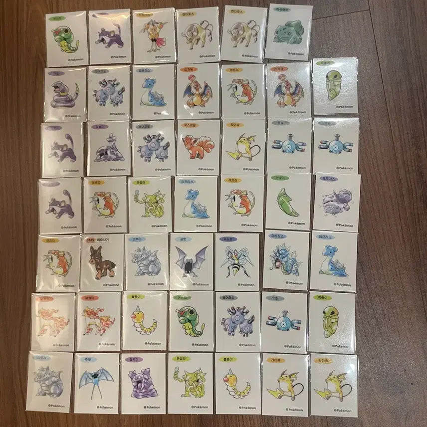 [BUNJANG] Pokemon Stickers Bundle / 포켓몬 띠부씰 다수 판매합니다.