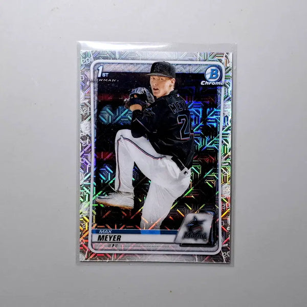 [BUNJANG] MLB Max Meyer 2021 Bowman Chrome Refractor Asia Limited First Edition / MLB 맥스 마이어 퍼스트 모조 아시아한정 리플 2021 보우먼크롬