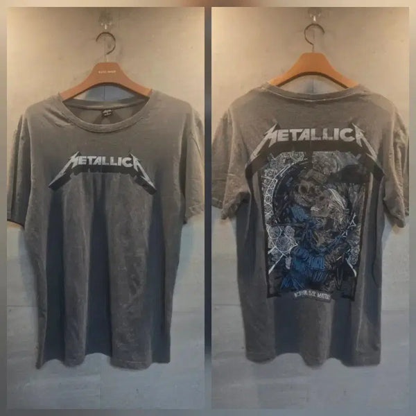 [BUNJANG] Metallica Official Merchandise T-Shirt / Metallica. 오피셜굿즈 정품 .반팔 티셔츠.