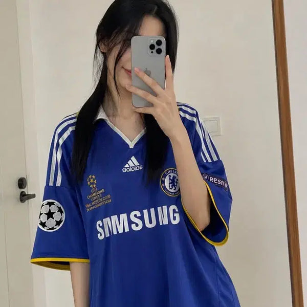 [BUNJANG] Chelsea 2008-2009 Home Football Jersey (Size L) / 첼시 08-09 시즌 홈 유니폼 판매