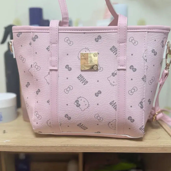 [BUNJANG] Hello Kitty Pink Tote Bag / 헬로키티 핑크 토트백